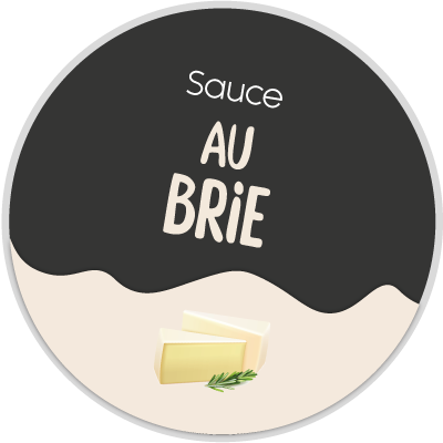 Sauce fromagère au brie