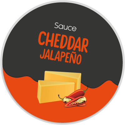 Sauce fromagère Cheddar Jalapeno