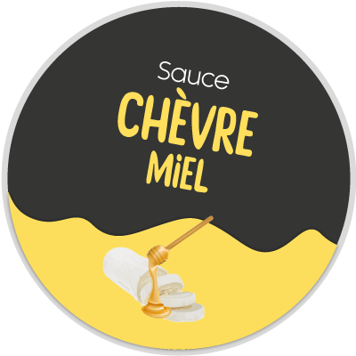Sauce fromagère chèvre miel