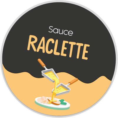 Sauce fromagère raclette