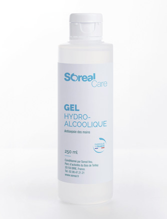 Flacon 250 ml Gel Hydroalcoolique